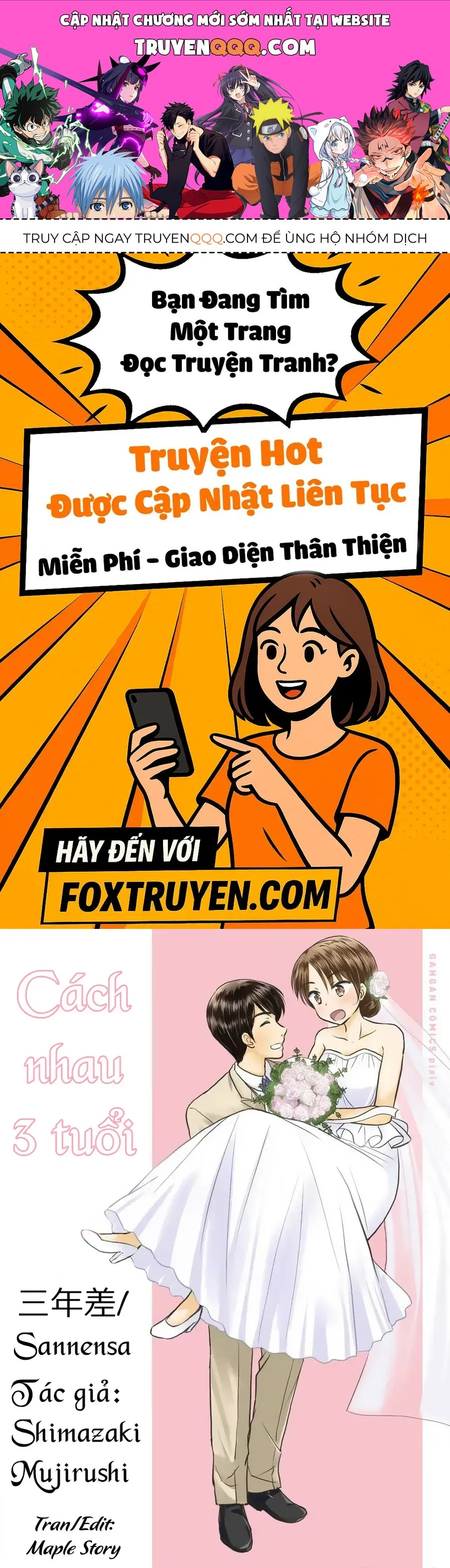 Cách nhau 3 tuổi Chap 46 - Next Chap 45