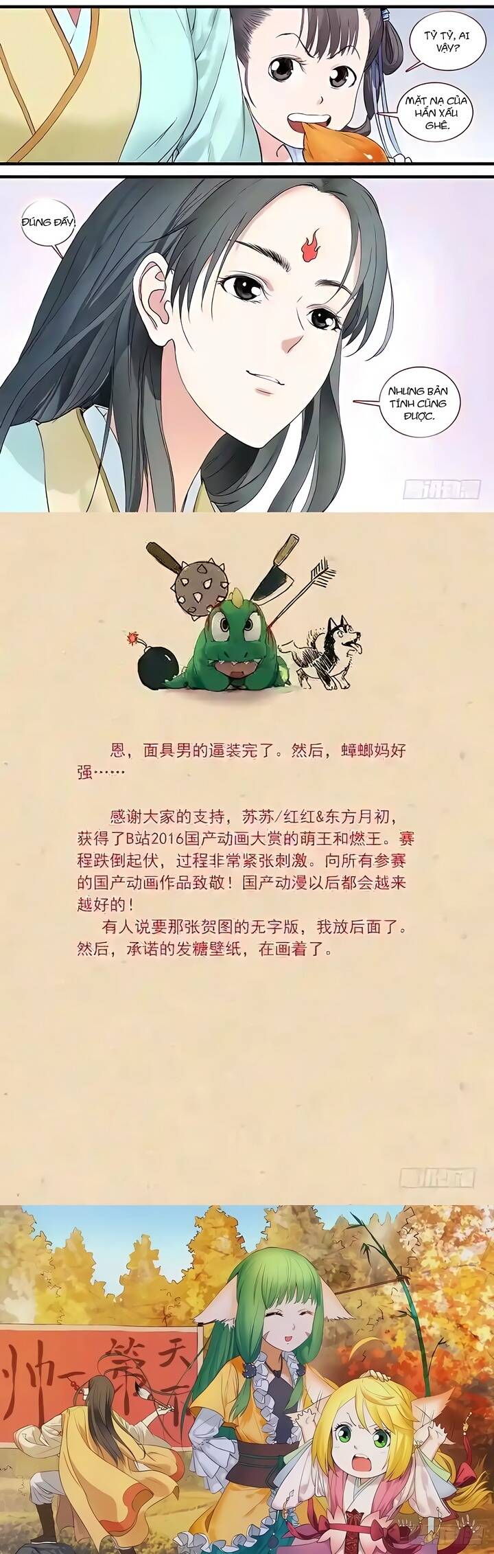 Hồ Yêu Tiểu Hồng Nương Chap 168 - Next Chap 167