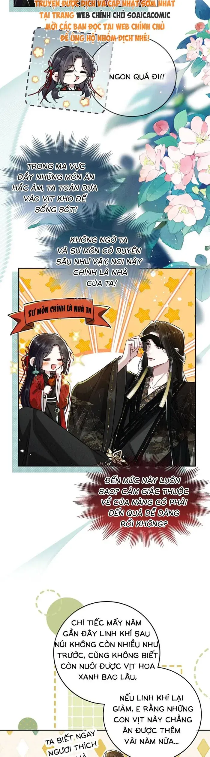 Nguyện Dâng Thân Cá Mặn Này Cho Sư Tổ Chap 53 - Next Chap 52