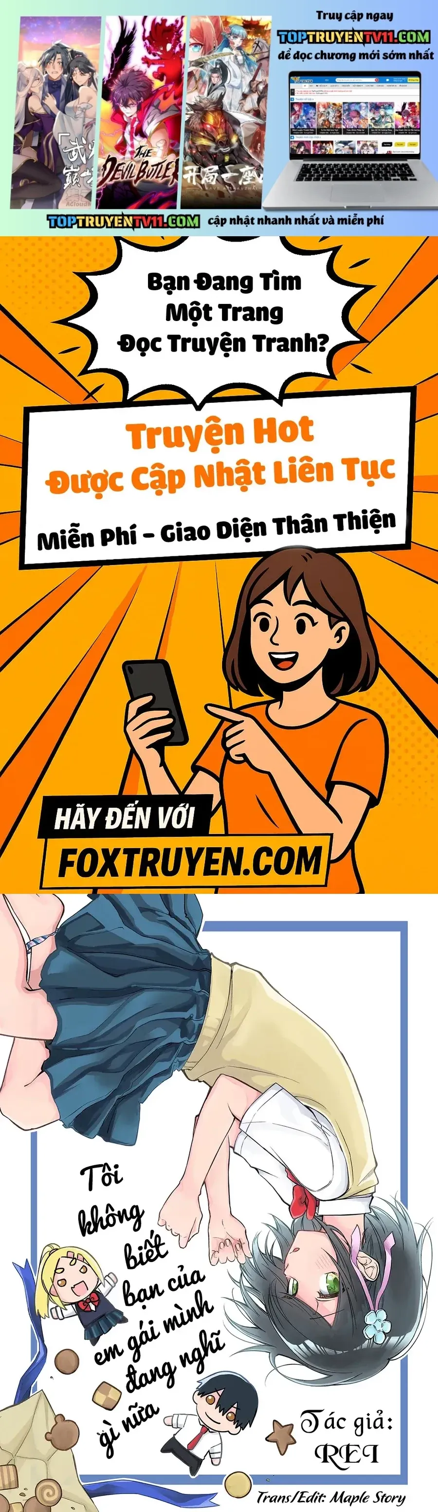 Imouto no Tomodachi ga Nani Kangae Teru no ka Wakaranai Chap 18 - Next Chap 17.2