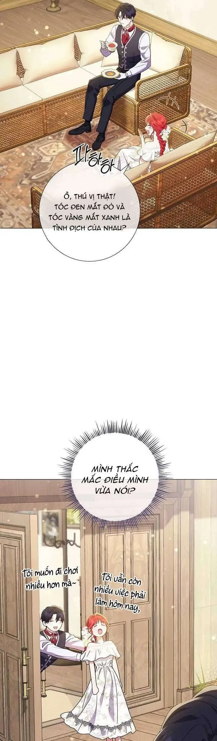 Sao Tôi Có Thể Li Hôn Khi Còn Chưa Kết Hôn Đây, Thưa Bệ Hạ Chap 27 - Next Chap 26