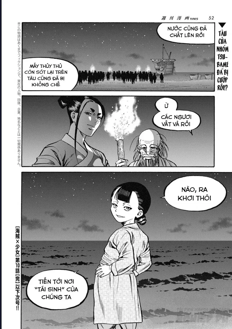 Cướp Biển X Thiếu Nữ Chap 10 - Next Chap 9