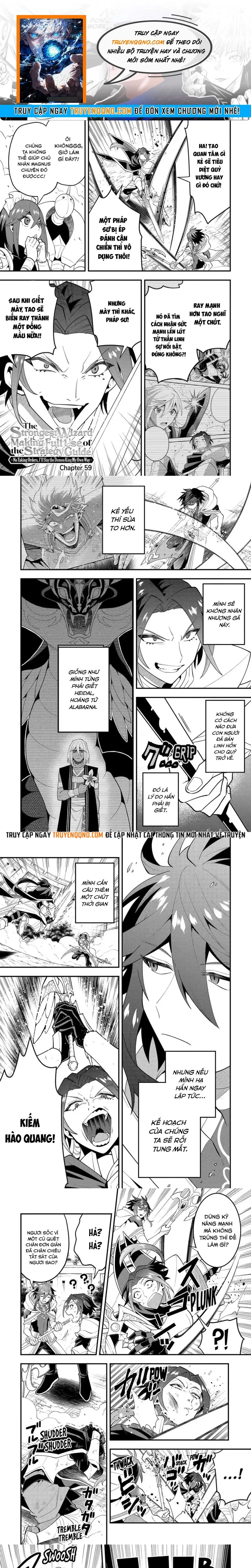 Kouryakubon Wo Kushi Suru Saikyou No Mahoutsukai Chap 59 - Next Chap 58