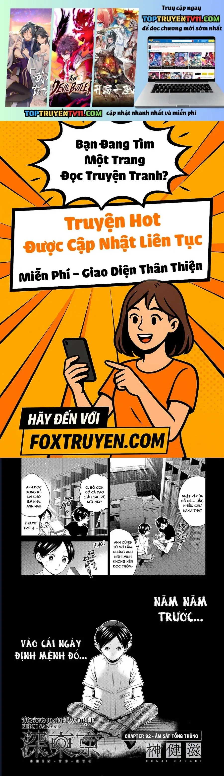 Địa Phủ Tokyo Chap 92 - Next Chap 91