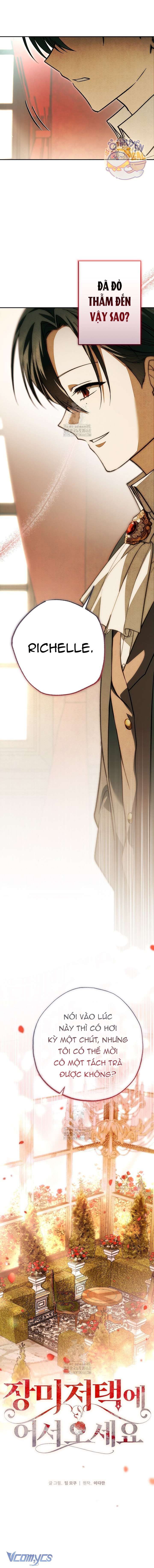 Chào Mừng Đến Với Dinh Thự Hoa Hồng Chap 29 - Next Chap 28