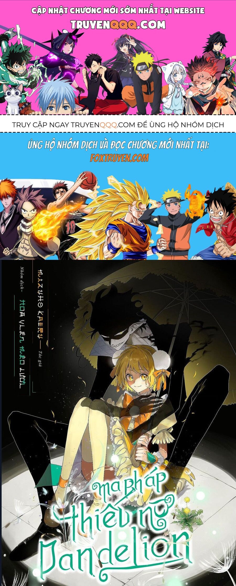 Ma Pháp Thiếu Nữ Dandelion Chap 2 - Next Chap 1
