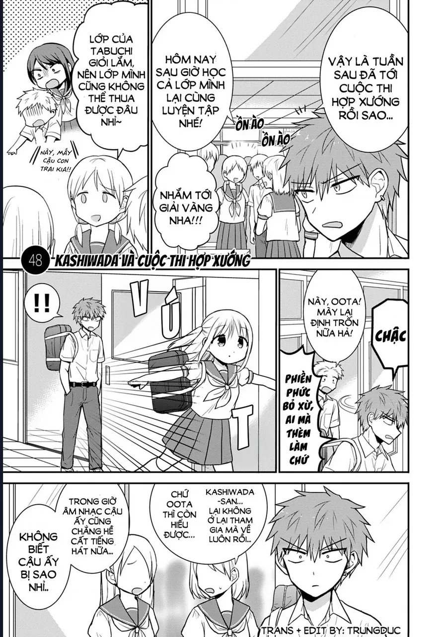 Kao Ni Denai Kashiwada-San To Kao Ni Deru Oota-Kun Chap 48 - Next Chap 47