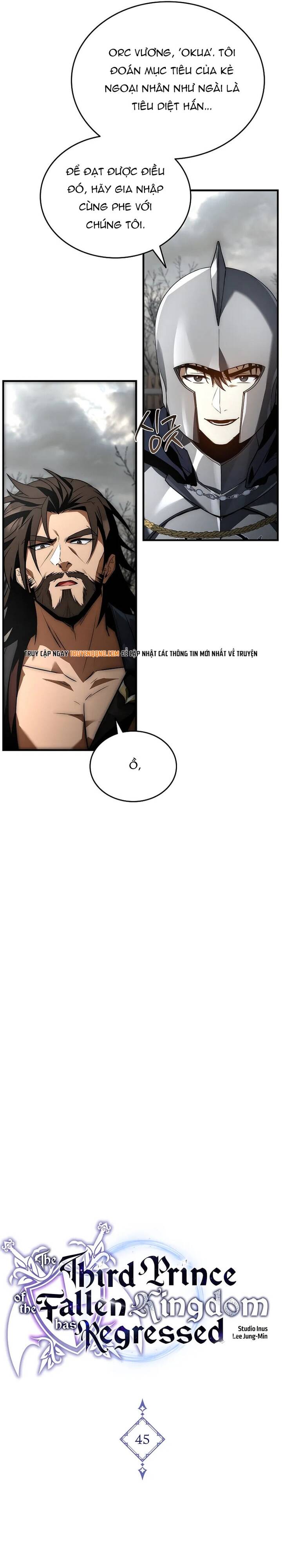 Hoàng Tử Đệ Tam Trở Lại Chapter 45 - AB Truyện