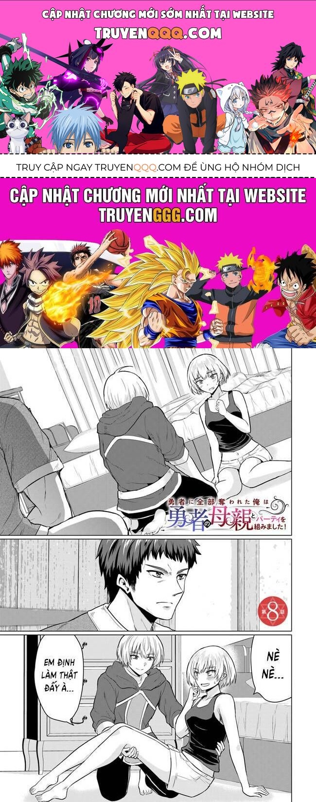 Yuusha Ni Zenbu Ubawareta Ore Wa Yuusha No Hahaoya To Party Wo Kumimashita! Chap 8 - Next Chap 7