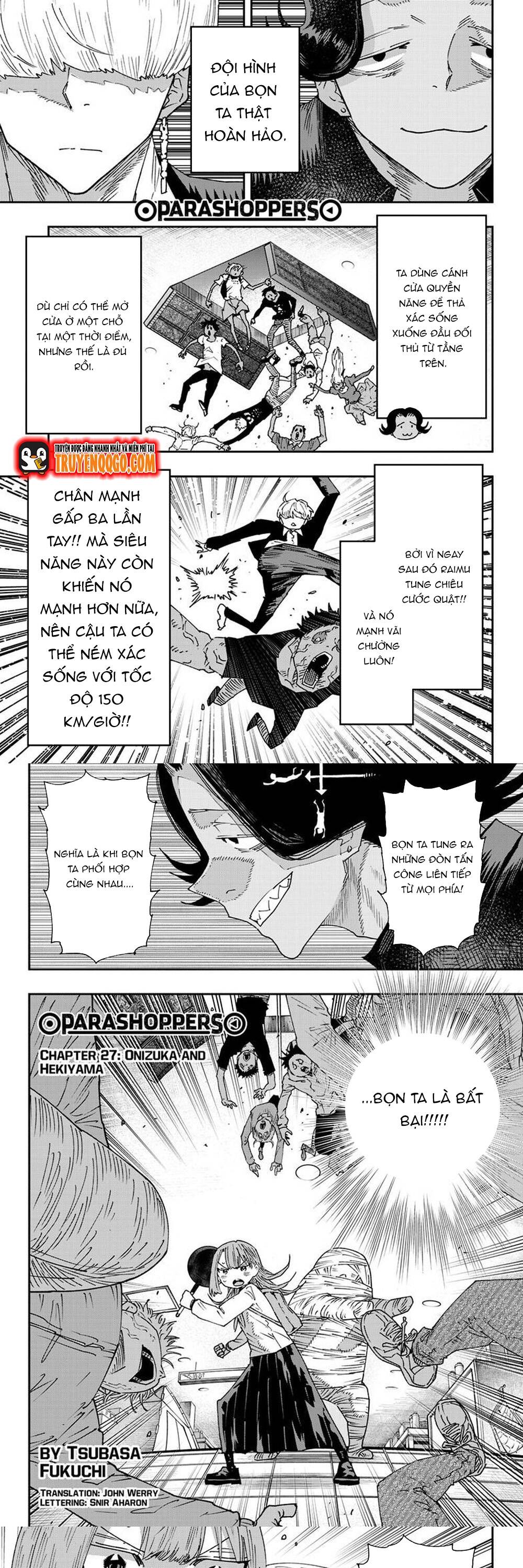 Parashoppers Chapter 27 - AB Truyện