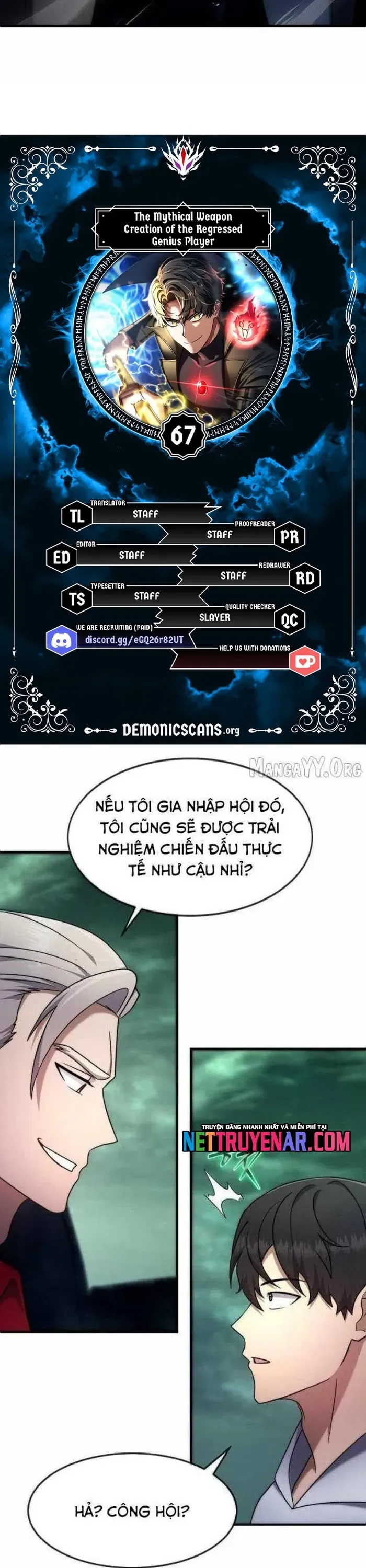 Thần Khí Huyền Thoại Của Người Chơi Thiên Tài Chapter 67 - AB Truyện