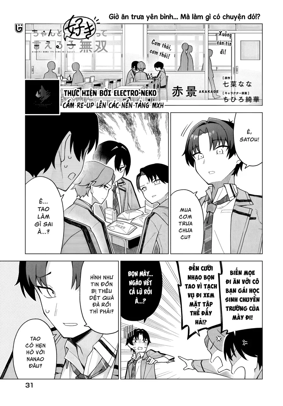 Một Cô Gái Có Thể Nói Chap 3 - Next Chap 2