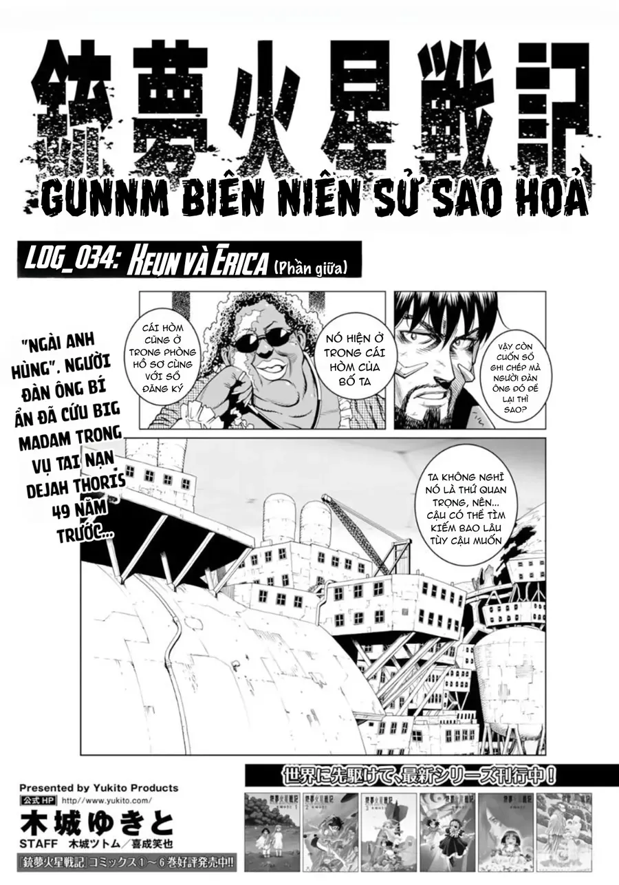 Thiên Thần Chiến Binh Alita: Biên Niên Sử Sao Hoả Chap 34.2 - Next Chap 34.1