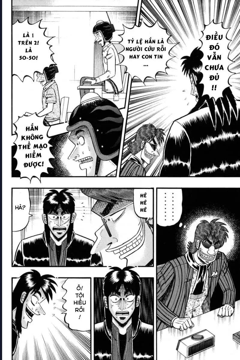 Tobaku Datenroku Kaiji: Kazuya-Hen Chap 17 - Next Chap 16