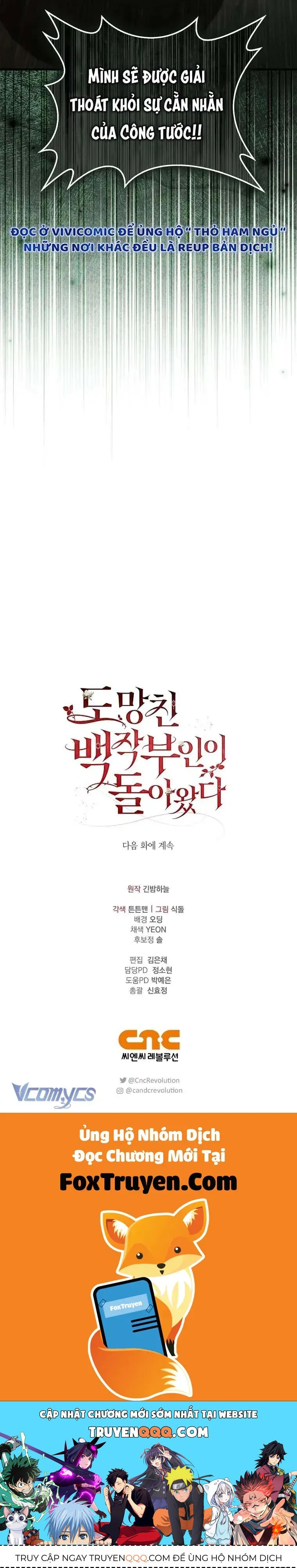 Nữ Bá Tước Bỏ Trốn Đã Quay Trở Lại Chap 24 - Next Chap 23