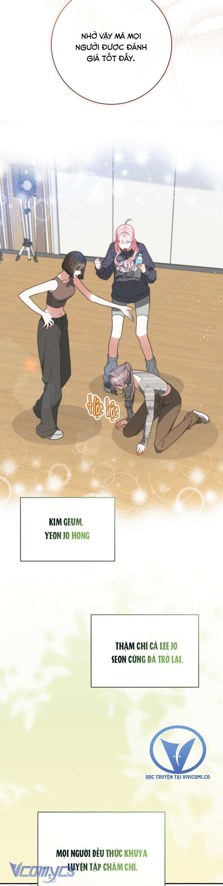 Trở Thành Leader Của Nhóm Nhạc Nữ Đang Trên Bờ Vực Sụp Đổ Chap 15 - Next Chap 14