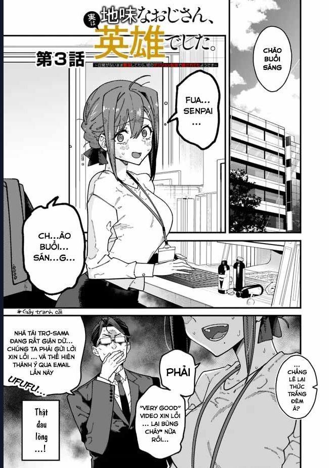 Ông Chú Tầm Thường Để Lộ Là Thân Phận Anh Hùng Chap 3 - Next Chap 2