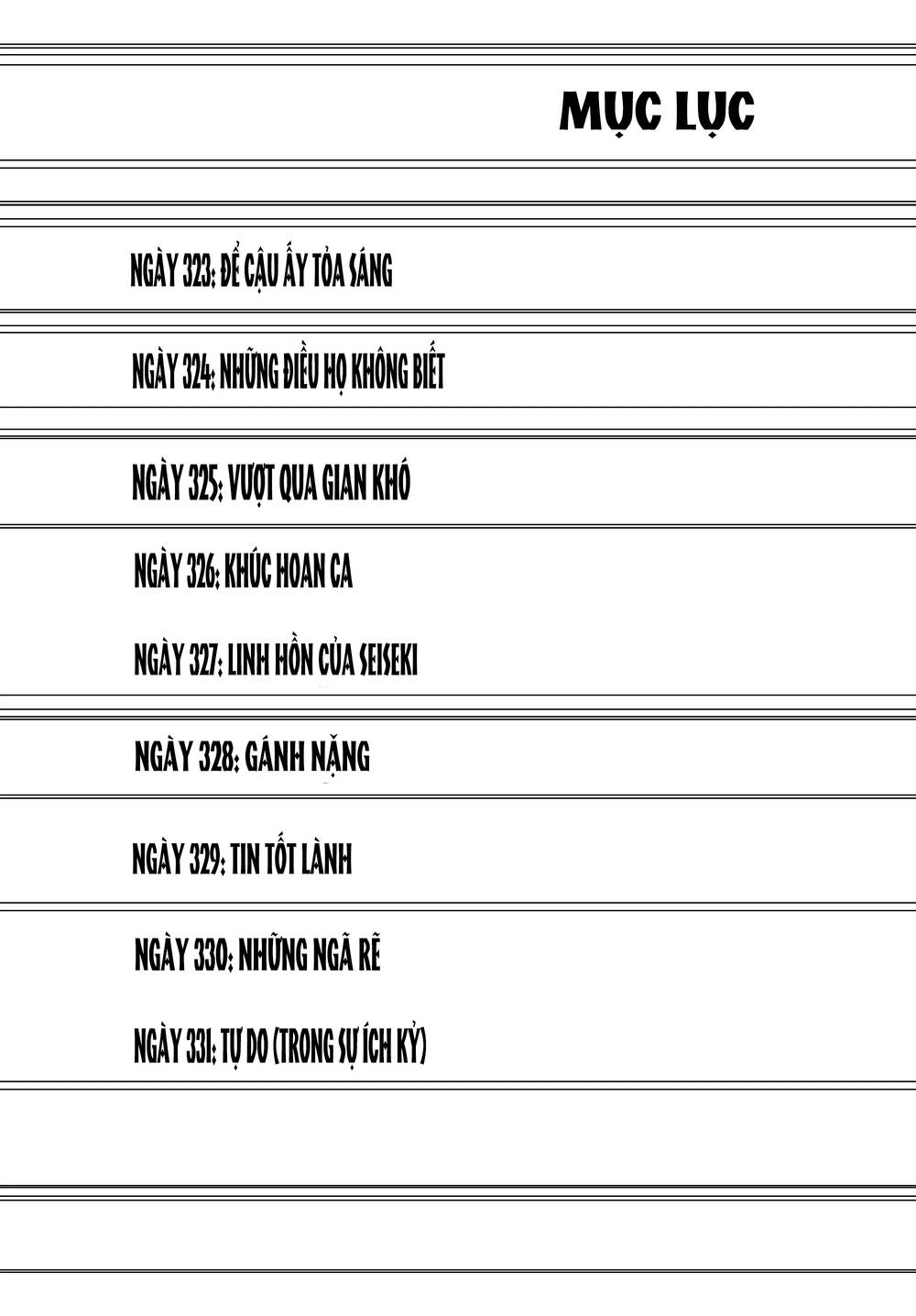 Days Chap 323 - Next Chap 322