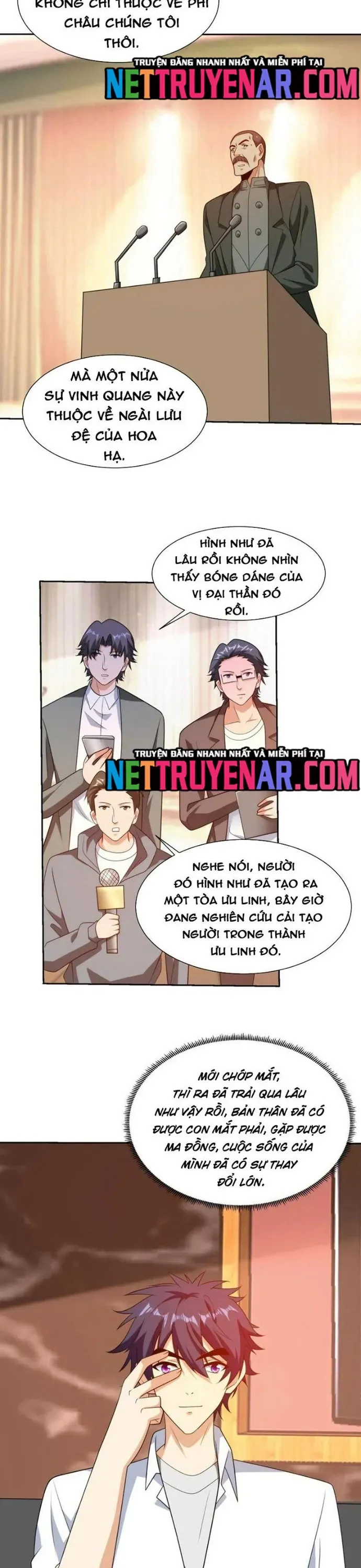 Mắt Thần Huyền Thoại Chap 308 - Next Chap 307