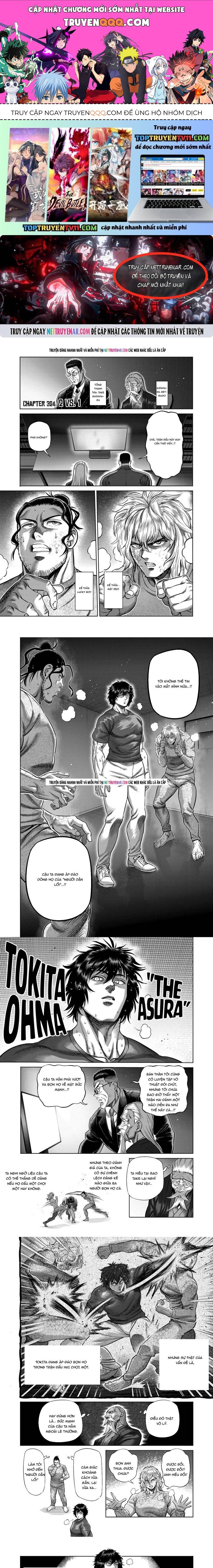 Kengan Ashura Phần 2 Chap 324 - Next Chap 323