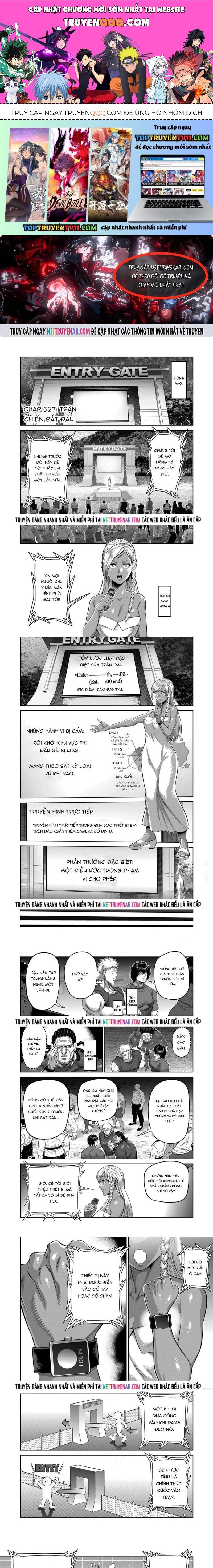 Kengan Ashura Phần 2 Chap 327 - Next Chap 326