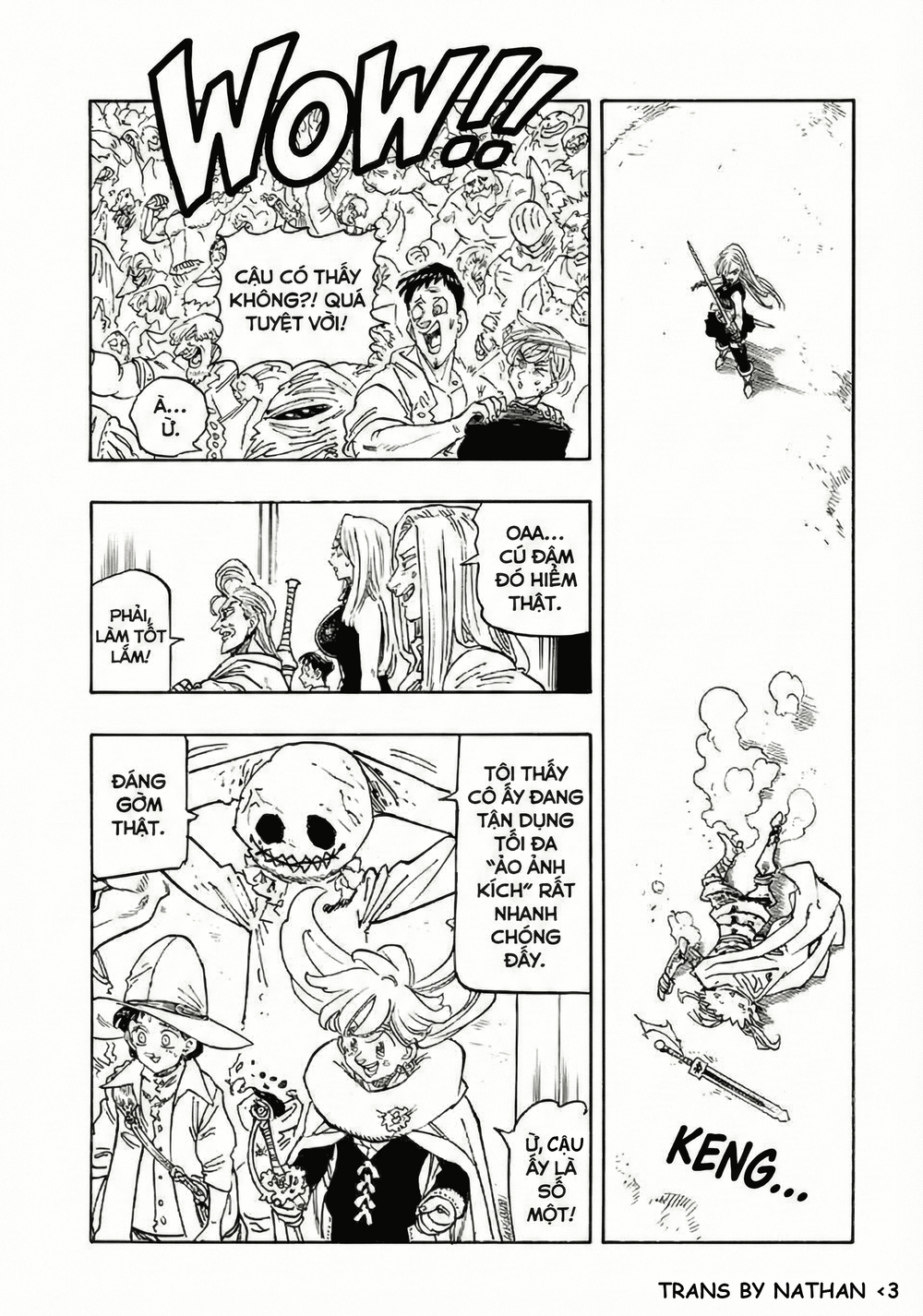 Tứ Kỵ Sĩ Khải Huyền Chap 171 - Next Chap 170