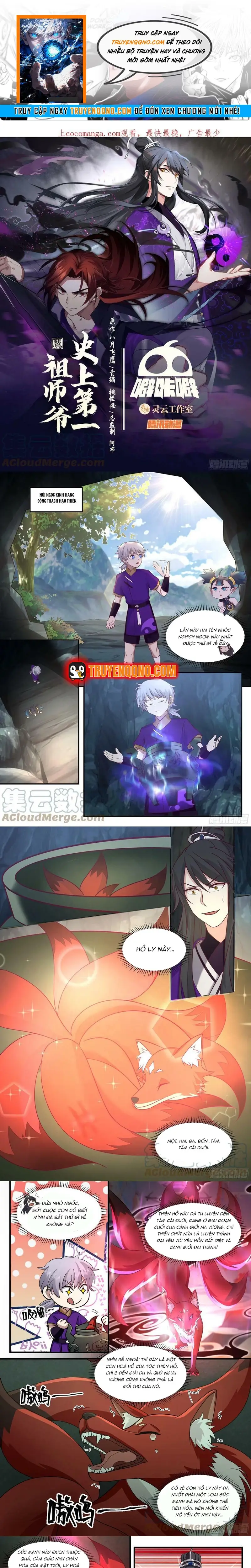 Tổ Sư Gia Đứng Đầu Lịch Sử Chap 289 - Next Chap 288