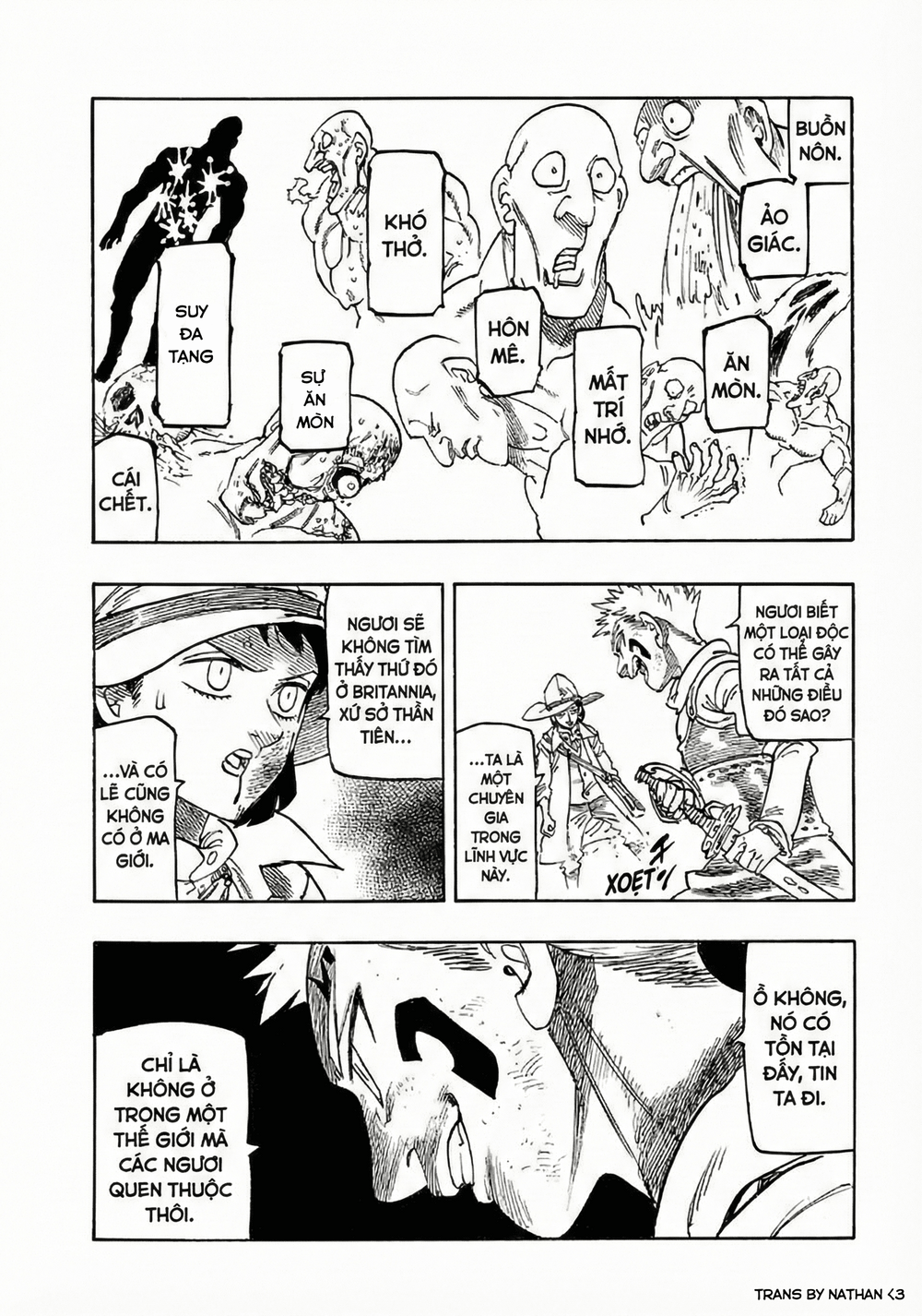 Tứ Kỵ Sĩ Khải Huyền Chap 172 - Next Chap 171