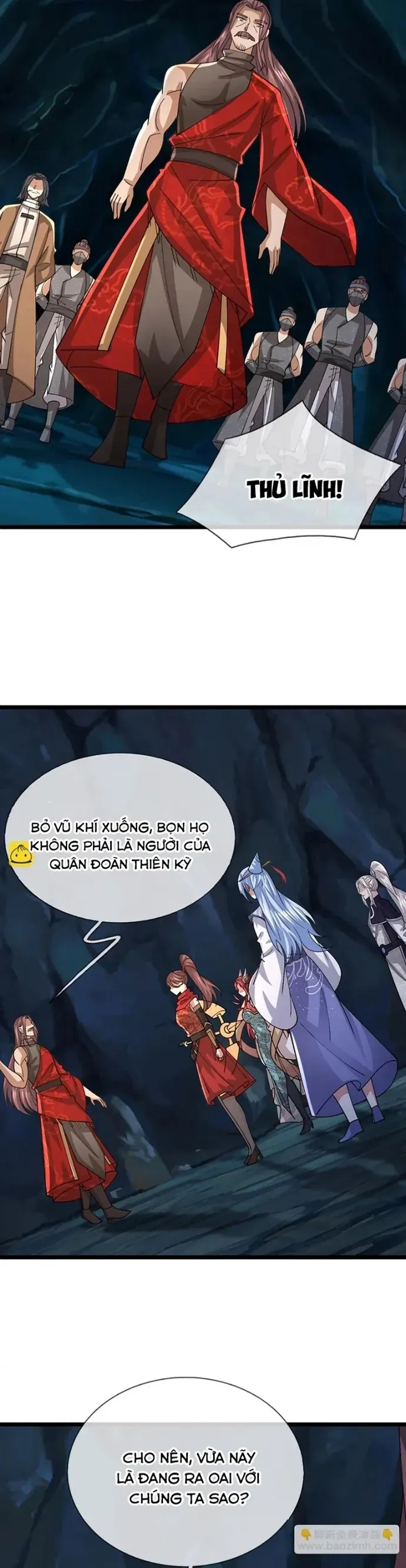 Bị giam cầm trăm vạn năm Đệ tử ta trải khắp chư thiên thần giới Chap 401 - Next Chap 400