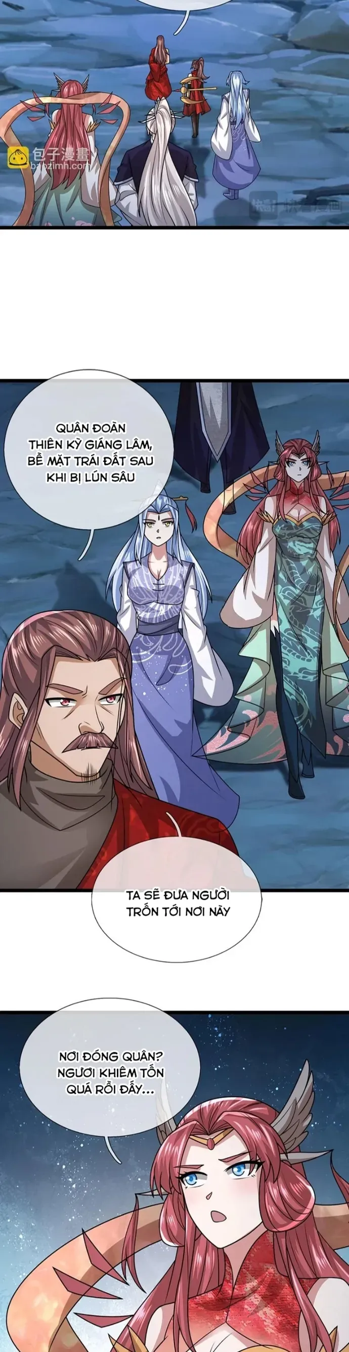 Bị giam cầm trăm vạn năm Đệ tử ta trải khắp chư thiên thần giới Chap 401 - Next Chap 400