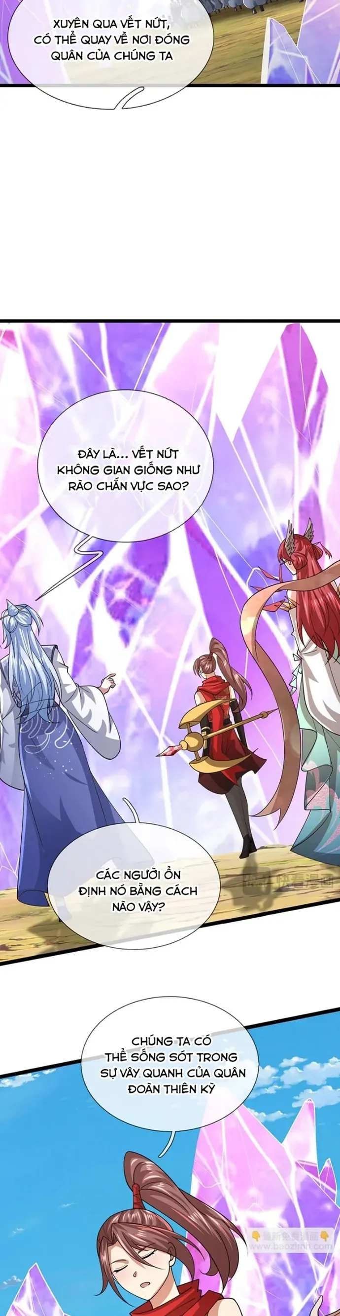 Bị giam cầm trăm vạn năm Đệ tử ta trải khắp chư thiên thần giới Chap 401 - Next Chap 400
