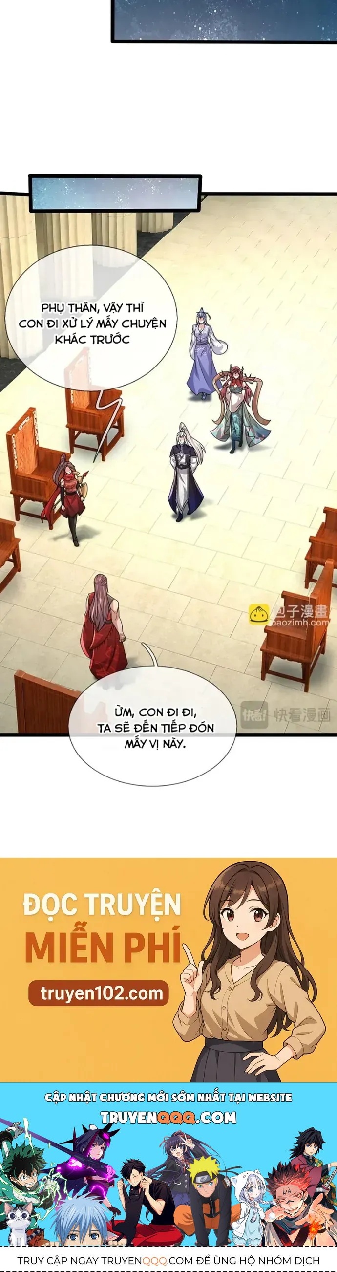 Bị giam cầm trăm vạn năm Đệ tử ta trải khắp chư thiên thần giới Chap 401 - Next Chap 400