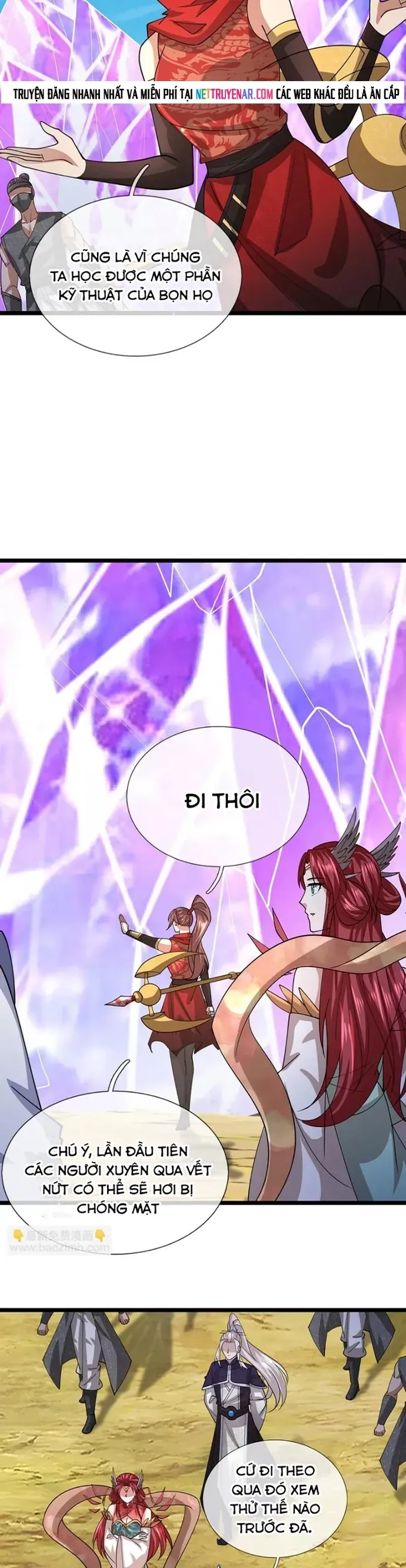 Bị giam cầm trăm vạn năm Đệ tử ta trải khắp chư thiên thần giới Chap 401 - Next Chap 400