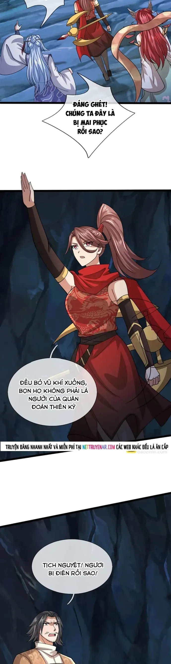 Bị giam cầm trăm vạn năm Đệ tử ta trải khắp chư thiên thần giới Chap 401 - Next Chap 400