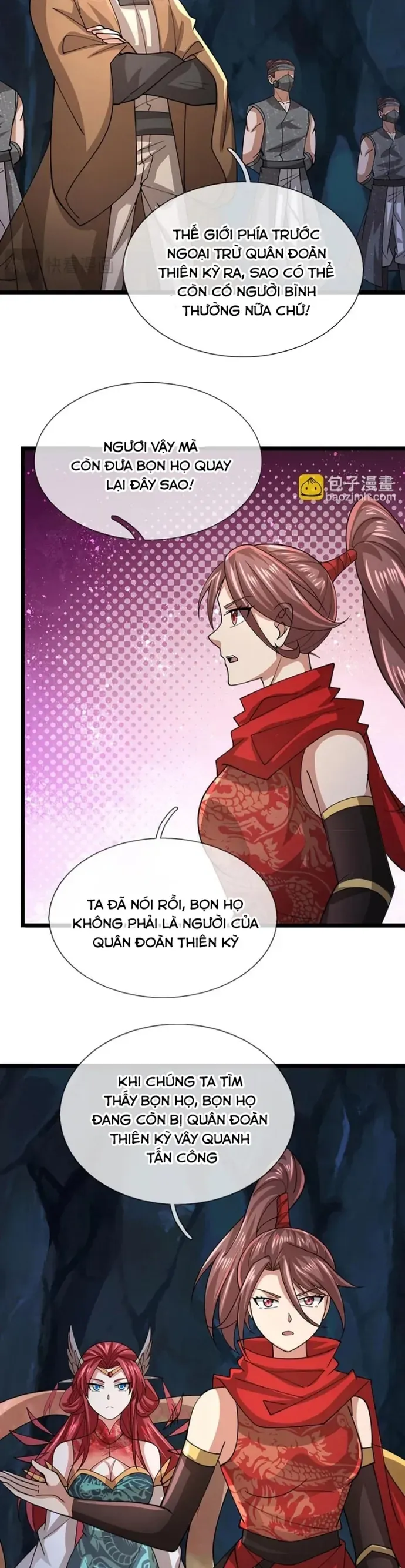 Bị giam cầm trăm vạn năm Đệ tử ta trải khắp chư thiên thần giới Chap 401 - Next Chap 400