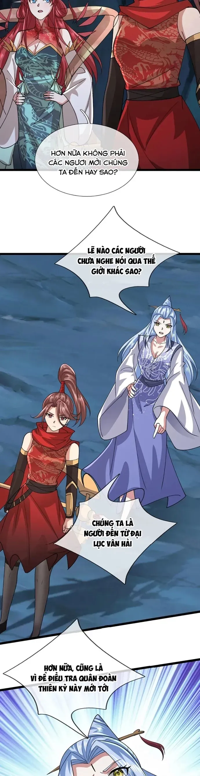 Bị giam cầm trăm vạn năm Đệ tử ta trải khắp chư thiên thần giới Chap 401 - Next Chap 400