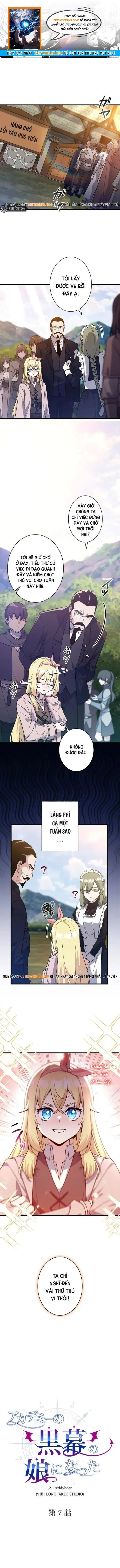 Trở Thành Con Gái Của Kẻ Phản Diện Trong Học Viện Chap 7 - Next Chap 6