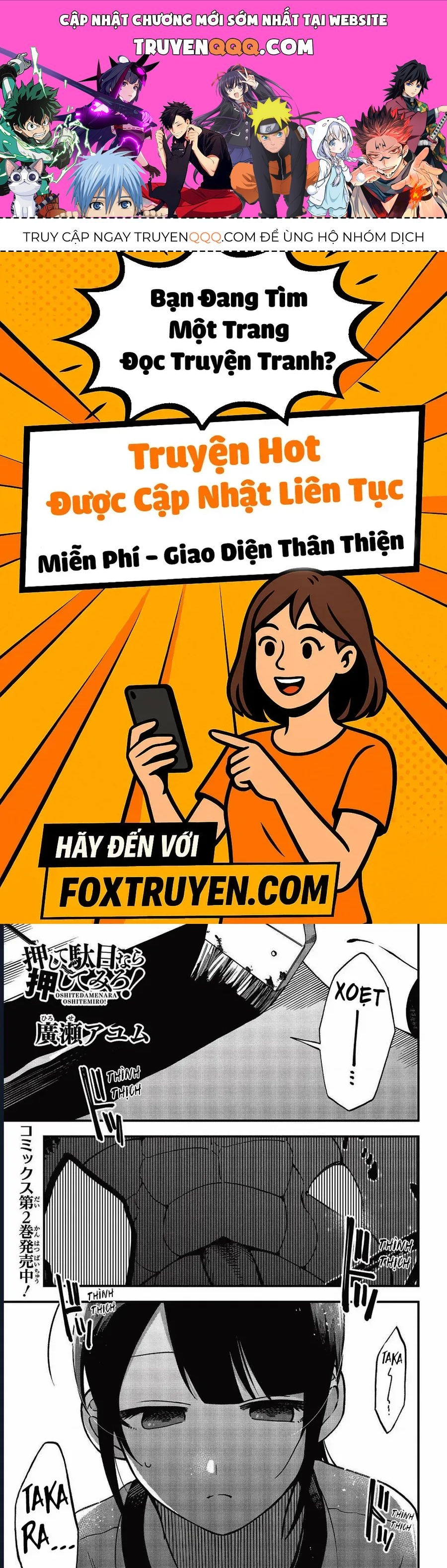 Oshite Dame Nara Oshite Miro! [Chap 8-15]