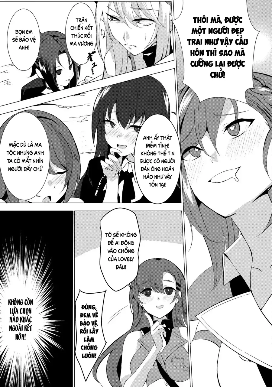 Joudan De Onnna Yuusha-Tachi Wo Kudoita Dai Maou Sarawa Rete Kyousei Shinkon Seikatsu [Chap 1-2]