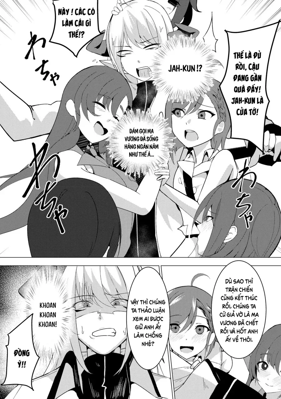 Joudan De Onnna Yuusha-Tachi Wo Kudoita Dai Maou Sarawa Rete Kyousei Shinkon Seikatsu [Chap 1-2]