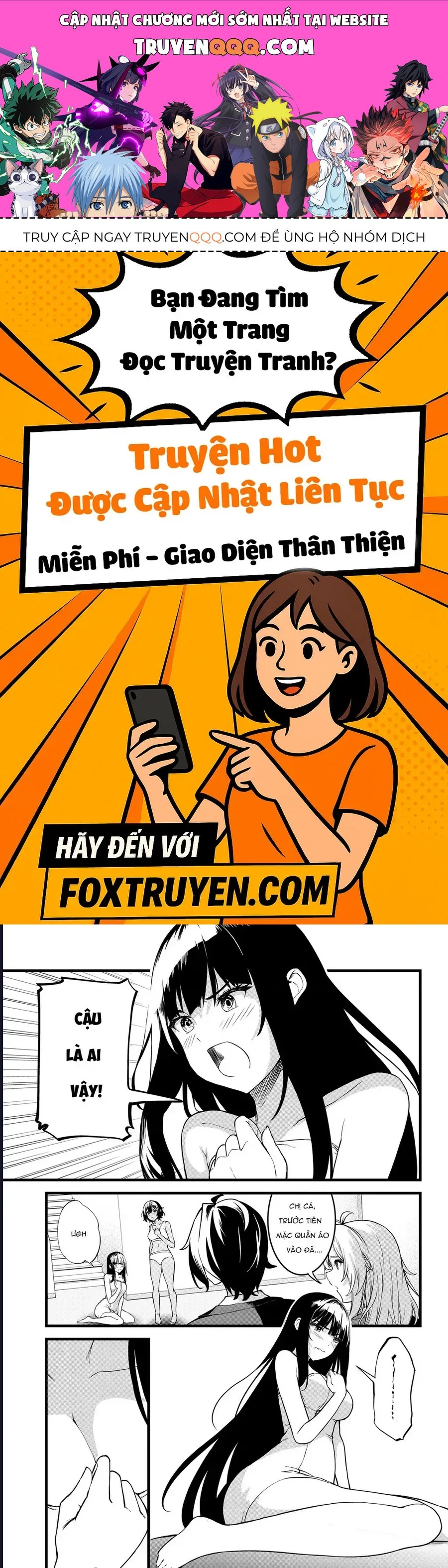 Tensai Bishoujo Sanshimai Wa Isourou Ni Dake Choro Kawaii Chương 2 - Trang 1