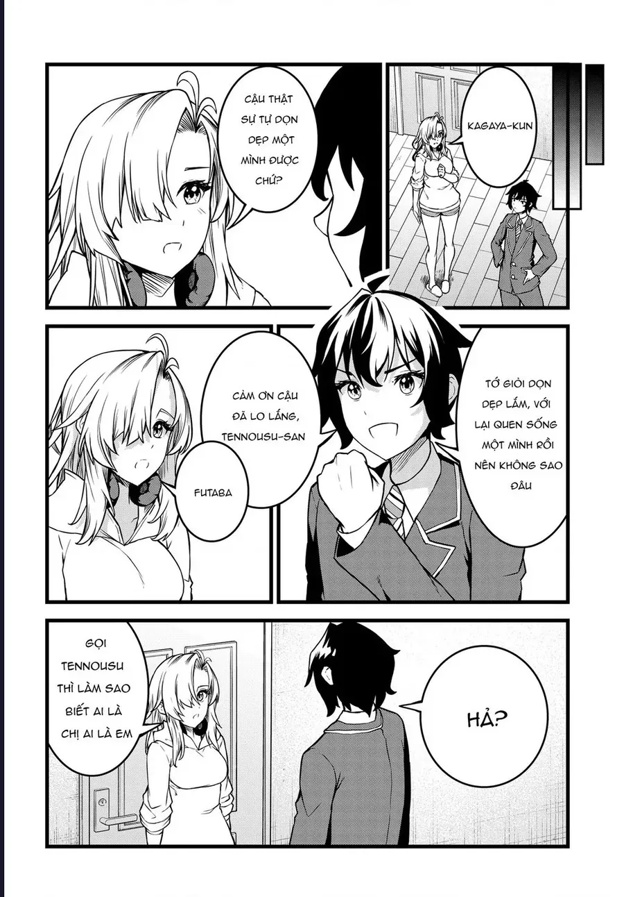 Tensai Bishoujo Sanshimai Wa Isourou Ni Dake Choro Kawaii Chương 2 - Trang 14