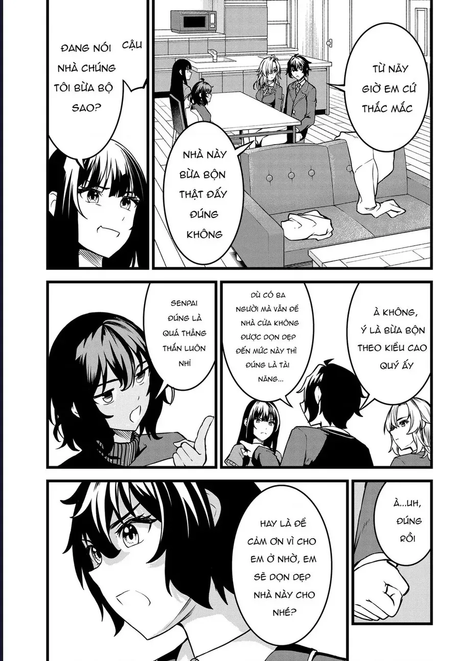 Tensai Bishoujo Sanshimai Wa Isourou Ni Dake Choro Kawaii Chương 2 - Trang 9