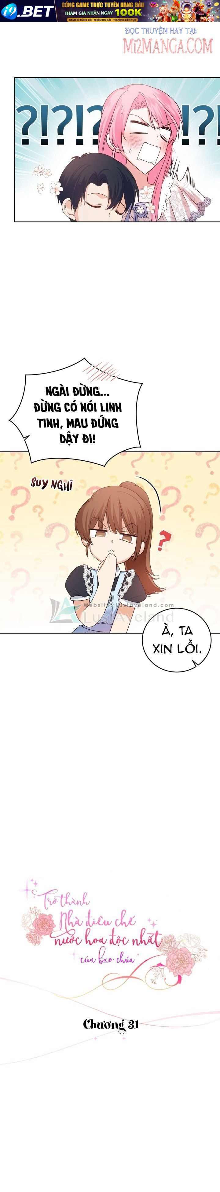 Trở Thành Người Pha Chế Nước Hoa Độc Nhất Của Bạo Chúa Chap 31 - Next Chap 30.5