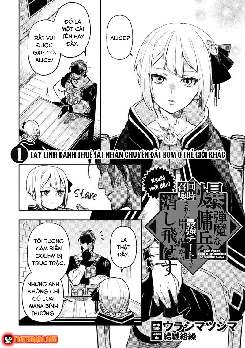 Bakudanma Na Youhei Douji Shoukan Sareta Saikyou Cheat-Domo Wo Katappashi Kara Keshitobasu [Chap 1-2]