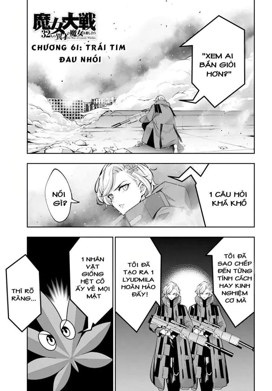 Majo Taisen - The War of Greedy Witches Chap 61 - Next Chap 60