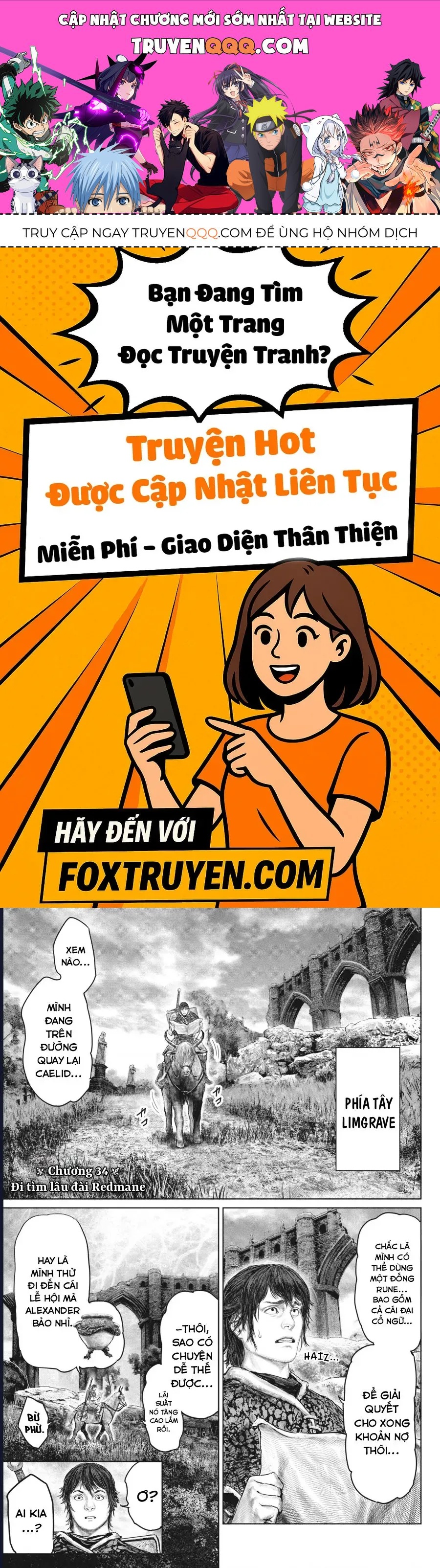 Trang 1 - ELDEN RING: Đường đến với cây Erdtree.