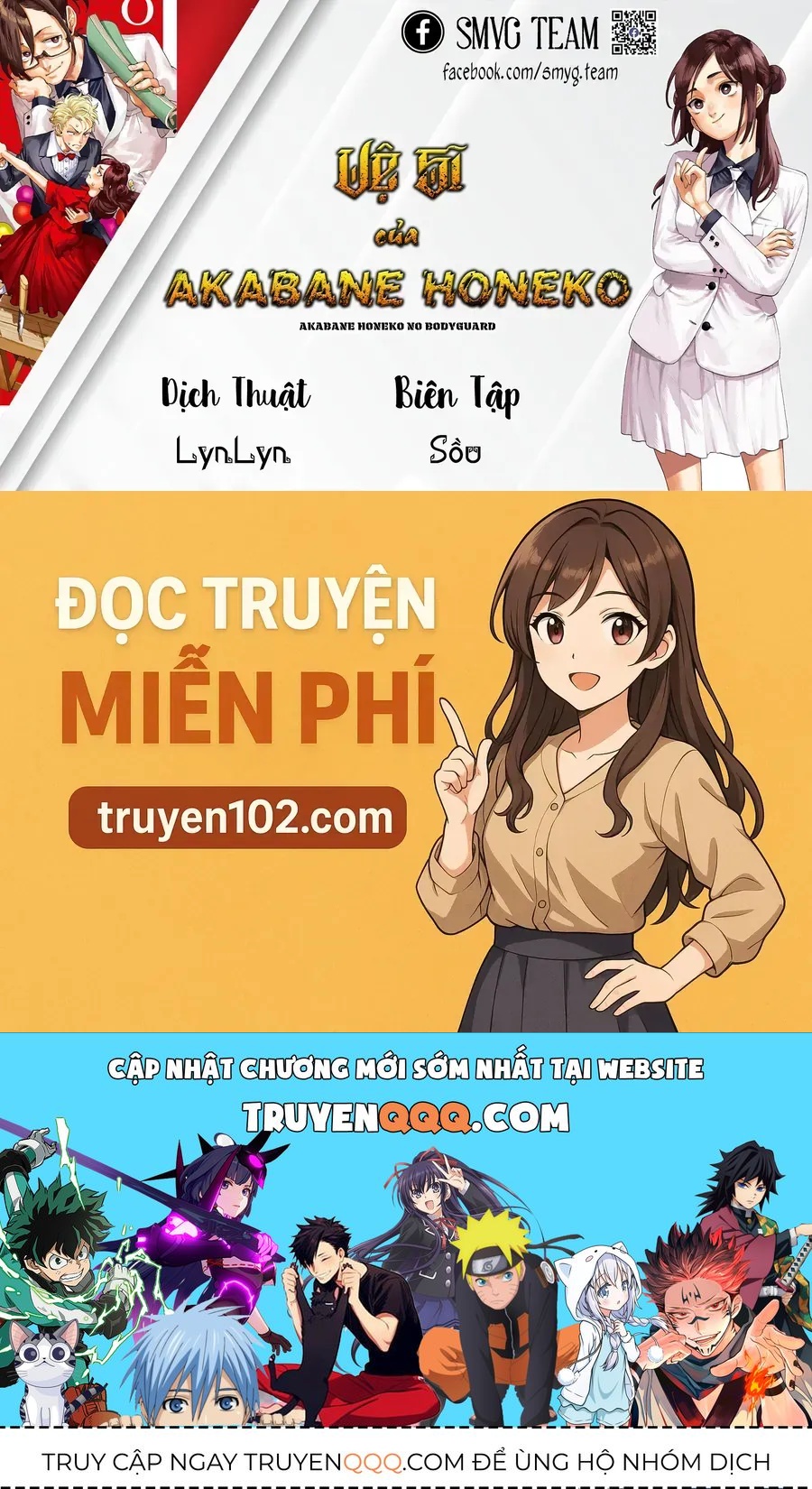 Vệ sĩ của Akabane Honeko Chapter 66 - TC Truyện