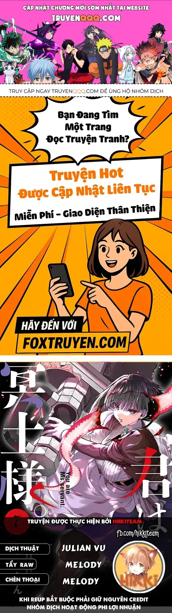 Kimi wa Meido-sama Chapter 61 - TC Truyện