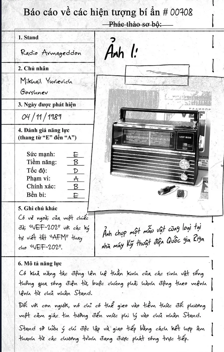 Jojo's Bizarre Adventure: Moscow Calling Chap 17 - Next Chap 16